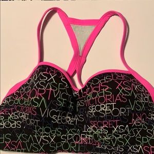 VSX Sport Bra 36c Lightly Lined Underwire Ahtlete